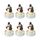 Набор декоративных свечей Festive snowman из коллекции New Year Essential, 6 шт., Tkano, фото Набор декоративных свечей Festive snowman из коллекции New Year Essential, 6 шт., Tkano, фото