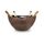 Ведерко для льда Ice Bucket Wood Large, Pulltex, фото 