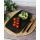 Тарелка прямоугольная 31*18 см, Seasons Черный, Porland, фото 