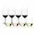 Набор бокалов Vinum Pay 4 Get 8 Value Gift Pack Cabernet Sauvignon/Merlot (Bordeuaux), 8 шт., 5416/59, Riedel, фото , изображение 4