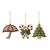 Набор ёлочных украшений Christmas blink из коллекции New Year Essential, 3 шт., Tkano, фото 