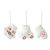 Набор ёлочных украшений с подсветкой Classy ornaments из коллекции New Year Essential, 3 шт., Tkano, фото 