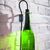 Светильник подвесной из винной бутылки  L'Atelier du Vin Bouteille Torche Vert bouteille, фото , изображение 3