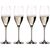 Набор бокалов для шампанского Vinum Cuvee Prestige, 4 шт., 230 мл, 5416/48-23, Riedel, фото , изображение 2