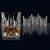 NOBLESSE - Набор 3 предмета декантер 750 мл + 2 стакана 295 мл бессвинцовый хрусталь, фото , изображение 5
