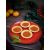Тарелка для пиццы 20 см, Seasons Красный, Porland, фото , изображение 9