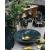 Тарелка с бортом 18см, цвет черный, MOSS, Porland, фото , изображение 3