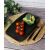 Тарелка прямоугольная 31*18 см, Seasons Черный, Porland, фото , изображение 6
