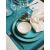 Тарелка прямоугольная 31*18 см, Seasons Бирюзовый, Porland, фото , изображение 13