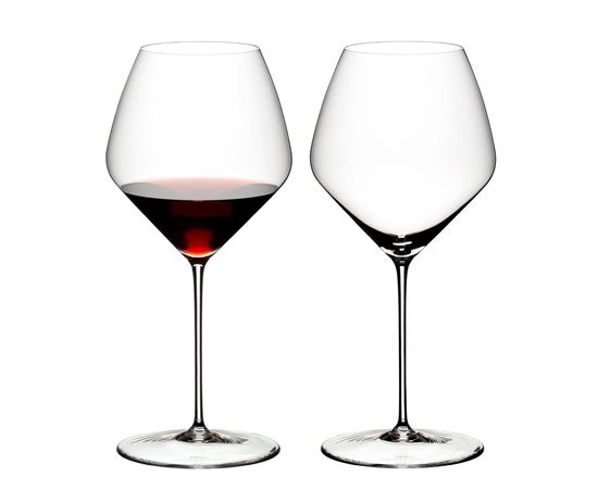 Набор из 2-х бокалов для красного вина Pinot Noir / Nebbiolo (Пино Нуар), объем: 770 мл, высота: 247 мм, хрусталь, серия Veloce, 6330/07, Riedel, фото 