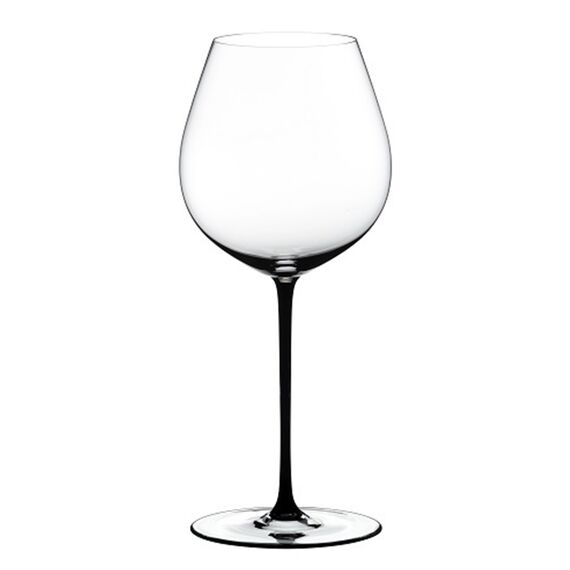 Бокал для красного вина Old World Pinot Noir, 705 мл, прозрачный/черный, хрусталь, серия Fatto a Mano, Riedel, фото 
