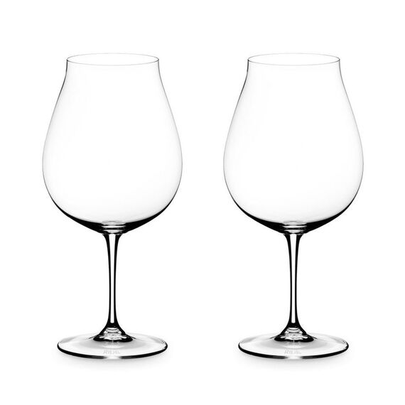 Набор из 2-х хрустальных бокалов для красного вина New World Pinot Noir 6416/16, 800 мл, прозрачный, серия Vinum, Riedel, фото 