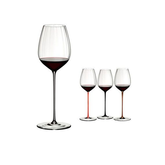 Бокал для красного вина High Performance Cabernet Clear, прозрачная ножка, 834 мл, 32.5 см, Riedel, фото , изображение 4