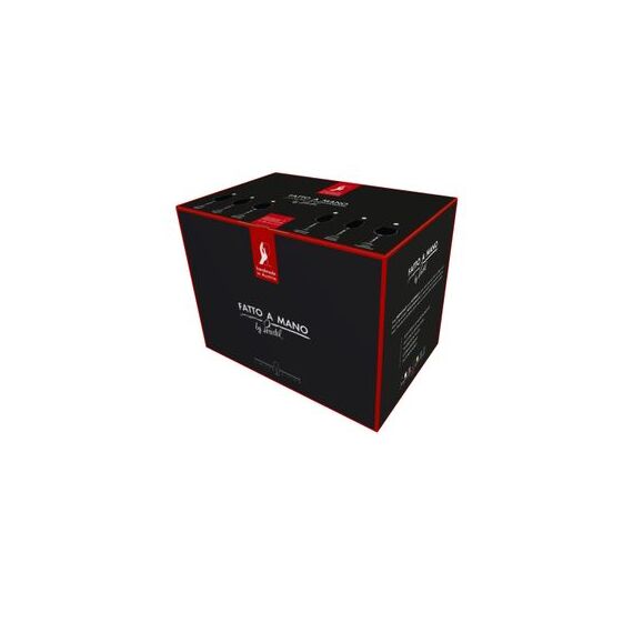 Набор из 6-ти бокалов для красного вина Cabernet/Merlot ручной работы 7900/0P, 625 мл, прозрачный/мультиколор, серия Fatto a Mano, Riedel, фото , изображение 9