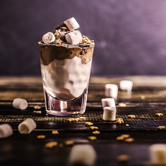 Набор из 6-ти стопок Honey, 80 мл, D57 мм, H72 мм, стекло, Vidivi, фото , изображение 2