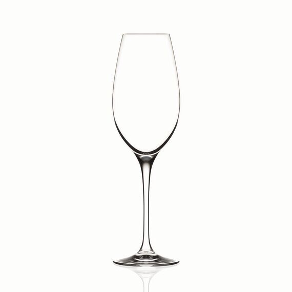 Набор из 6-ти бокалов-флюте для шампанского RCR Luxion Invino 290 мл, хрустальное стекло, фото 