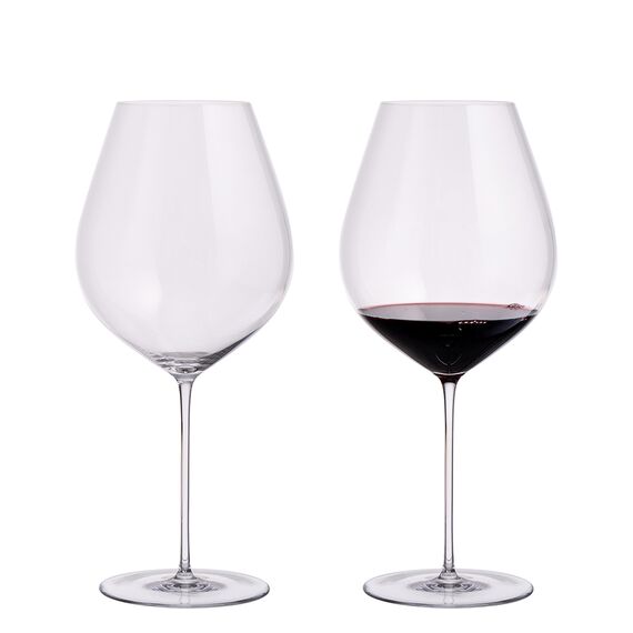 Набор бокалов для Bordeaux, 890 мл, 2 шт, D116 mm, H258 mm, хрустальное стекло, ручная работа, BALANCE, Halimba, фото 