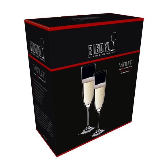Бокал Vinum Champagne Flute, 1 шт., 160 мл, 6416/08, Riedel, фото , изображение 7