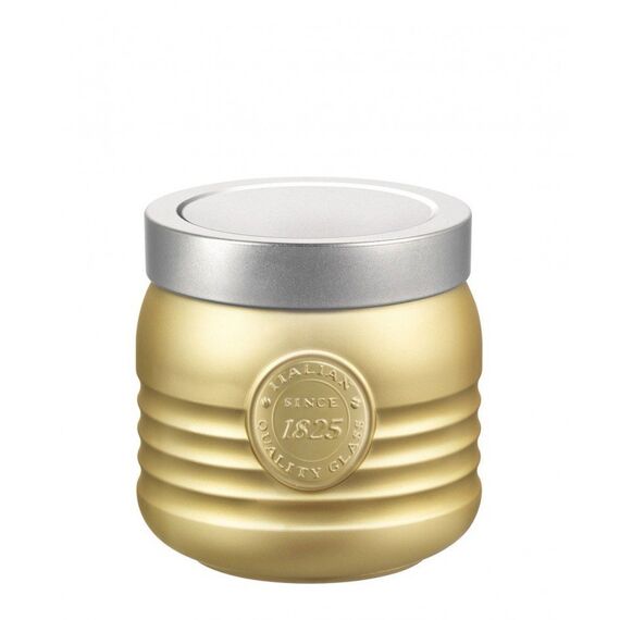 Банка для сыпучих продуктов 0,75 л, золотой, стекло, серия Officina 1825, Bormioli Rocco, фото 