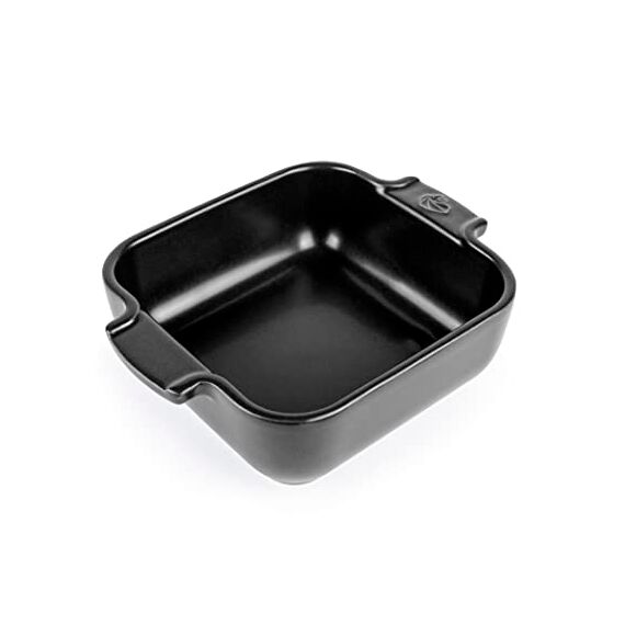 Форма для запекания квадратная SATIN BLACK 2,7 л, 28 см, H6,5 см, черный, Peugeot, фото 