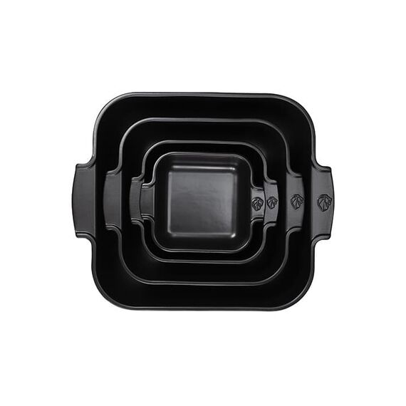 Форма для запекания квадратная SATIN BLACK 660 мл, 18 см, H4,5 см, черный, Peugeot, фото , изображение 5