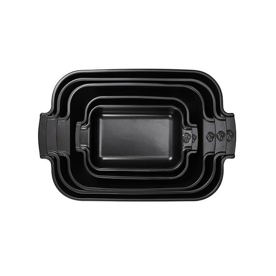 Форма для запекания прямоугольная SATIN BLACK 2,7 л, 32 х 20 см, H6,5 см, черный, Peugeot, фото , изображение 4