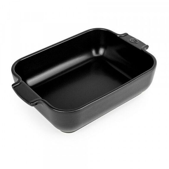 Форма для запекания прямоугольная SATIN BLACK 1,4 л, 25 х 15,5 см, H5,5 см, черный, Peugeot, фото 