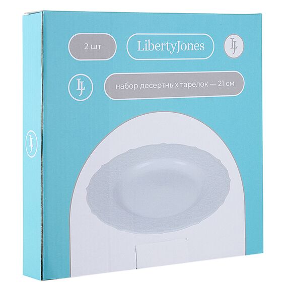 Набор десертных тарелок Tracery, ?21 см, 2 шт., Liberty Jones, фото , изображение 10