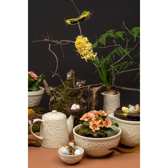 Миска для смешивания Birds of Paradise, 1,5 л, кремовая, Liberty Jones, фото , изображение 3