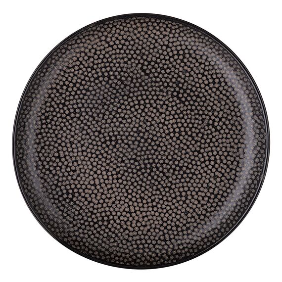 Набор тарелок Dots, ?21 см, черные, 2 шт., Liberty Jones, фото , изображение 3