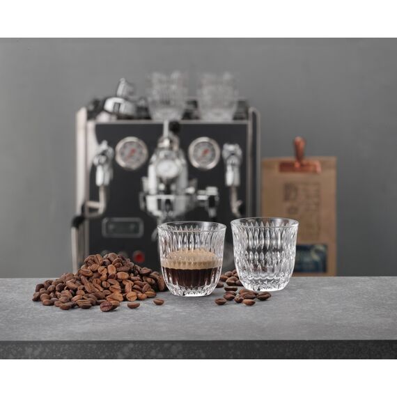 Набор стаканов для эспрессо 2 шт., 90 мл, Ethno Barista, хрустальное стекло, Nachtmann, фото , изображение 2