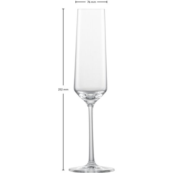 Набор бокалов для шампанского 215 мл, 6 шт., серия Pure (Belfesta), Schott Zwiesel, фото , изображение 4