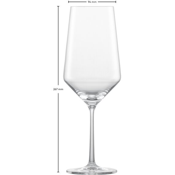 Набор бокалов для Бордо(Bordeaux) 680 мл, 6 шт., серия Pure (Belfesta), Schott Zwiesel, фото , изображение 4