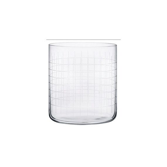 Стакан Олд Фэшн Finesse Grid, 1 шт, 300 мл, H82 мм, хрустальное стекло, Nude, фото 