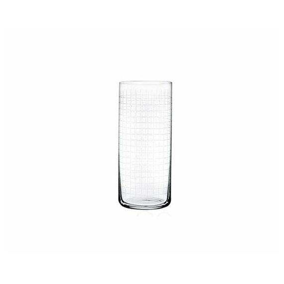 Набор хайболов Finesse Grid, 4 шт, 350 мл, D51 мм, H127 мм, хрустальное стекло, Nude, фото 