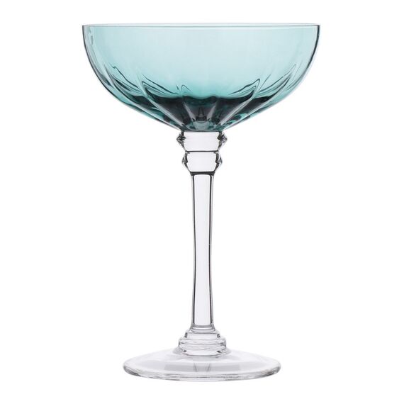 Набор из 4-х бокалов блюдец для шампанского, Azure, 235мл, P.L. - BarWare, фото 