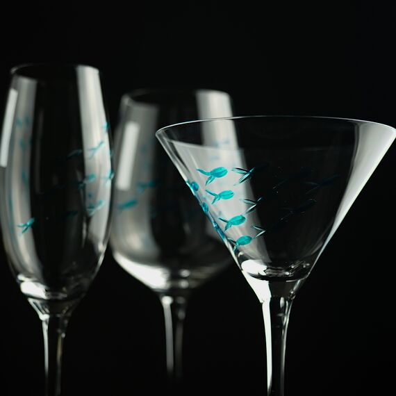 Набор из 4-х бокалов для мартини, Abyss, 280 мл, P.L. - BarWare, фото , изображение 3