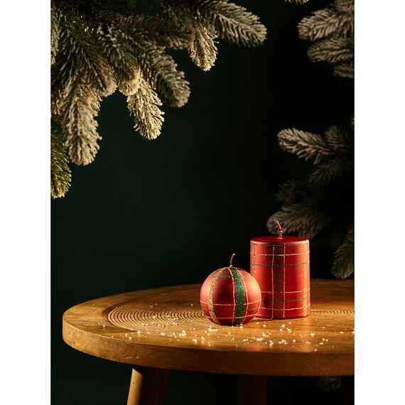 Набор декоративных свечей Festive classics из коллекции New Year Essential, 2 шт., Tkano, фото , изображение 4