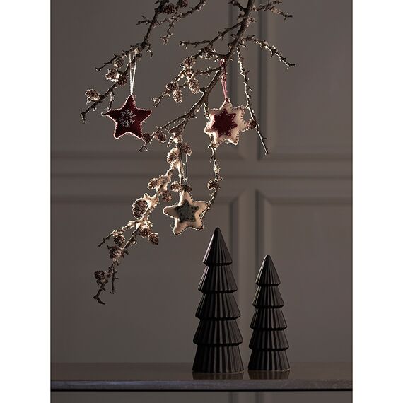 Набор елочных украшений из фетра Christmas stars из коллекции New Year Essential, 3 шт., Tkano, фото , изображение 11