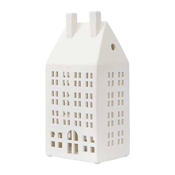 Домик из фарфора с подсветкой Aarhus из коллекции New Year Essential, 21,6 см, Tkano, фото 