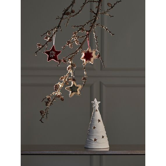 Набор елочных украшений из фетра Christmas stars из коллекции New Year Essential, 3 шт., Tkano, фото , изображение 10