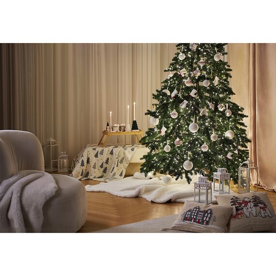 Набор ёлочных украшений с подсветкой Festive embroidey из коллекции New Year Essential, 4 шт., Tkano, фото , изображение 9