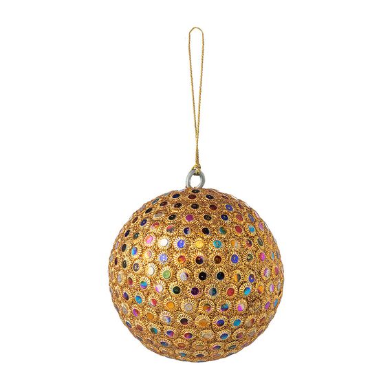 Набор ёлочных украшений Disco balls из коллекции New Year Essential, 3 шт., Tkano, фото , изображение 7