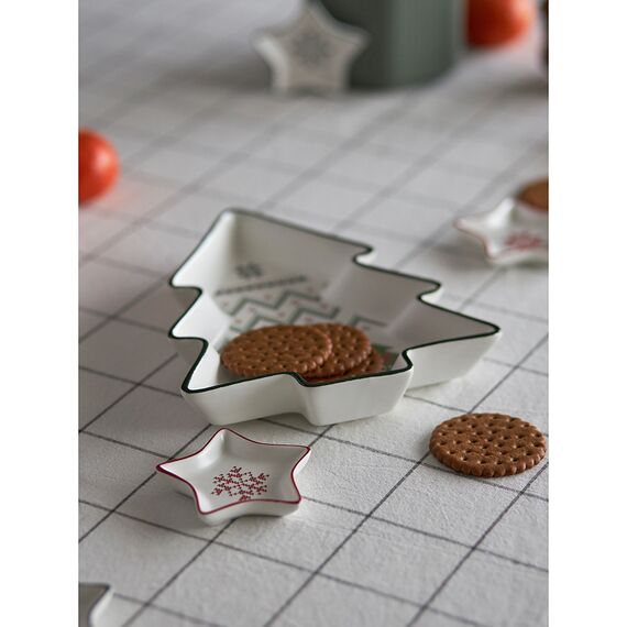 Набор из двух сервировочных тарелок Sweet Memories из коллекции New Year Essential, Tkano, фото , изображение 5