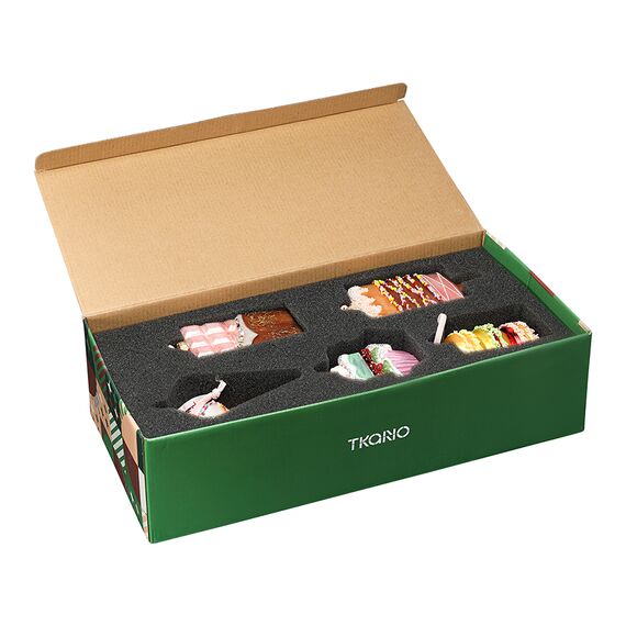 Набор ёлочных украшений Glimmer selection из коллекции New Year Essential, 5 шт., Tkano, фото , изображение 13