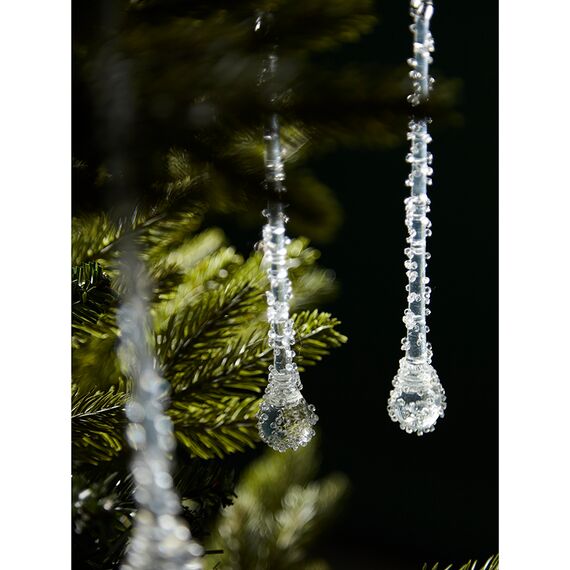Набор ёлочных украшений Icy sparkles из коллекции New Year Essential, 6 шт., Tkano, фото , изображение 6