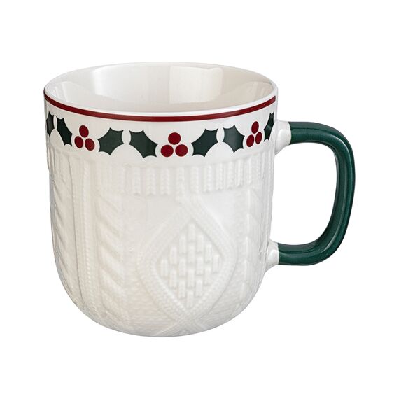 Набор из двух кружек Warm Celebration из коллекции New Year Essential, 400 мл, Tkano, фото , изображение 7
