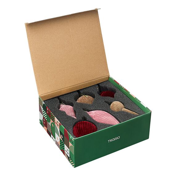 Набор ёлочных украшений Velvet mood из коллекции New Year Essential, 6 шт., Tkano, фото , изображение 21