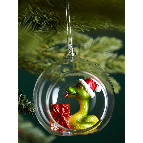 Ёлочная игрушка Festive Snake из коллекции New Year Essential, Tkano, фото , изображение 3