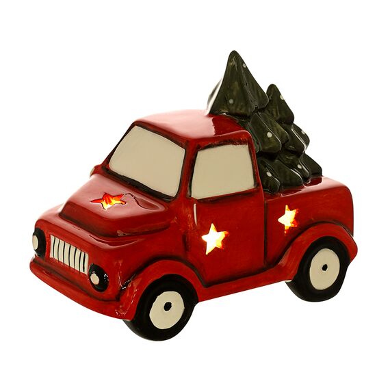 Декор новогодний с подсветкой Magic truck из коллекции New Year Essential, 10,5 см, Tkano, фото , изображение 4